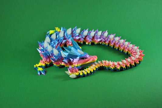 Edelsteindrachen mehrfarbig